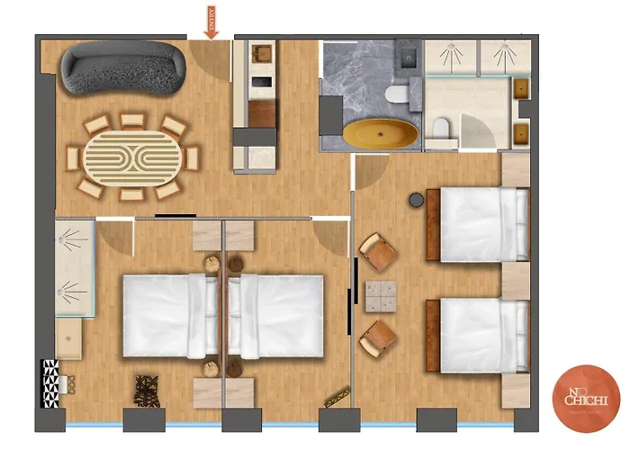 Apartmán Nochichi Collections - Center *